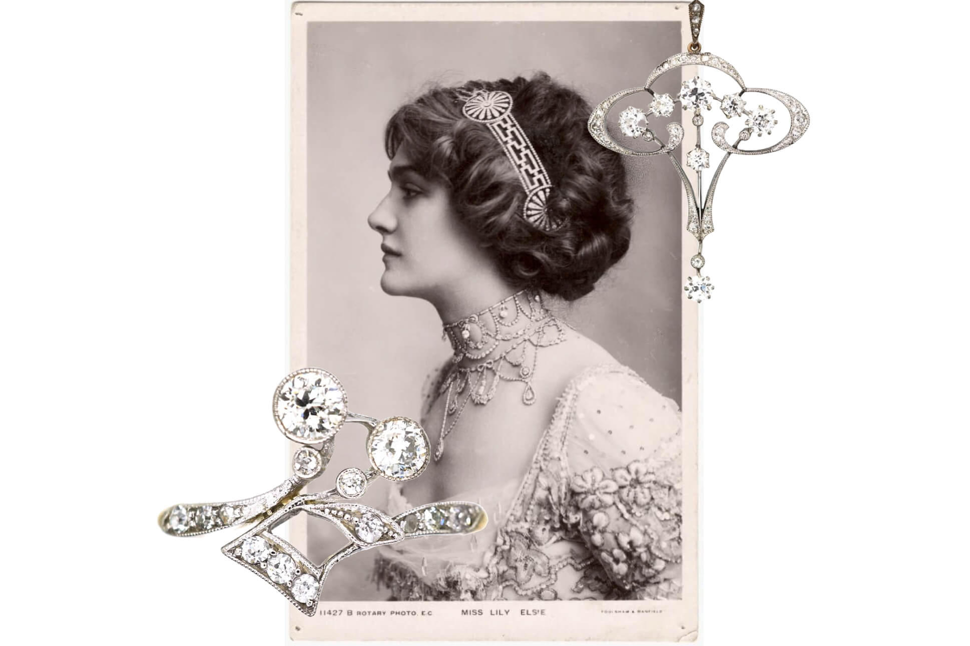 Late Victorian Jewellery Miss Lily Elsie 