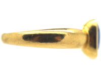 18ct Gold & Ceylon Sapphire Ring