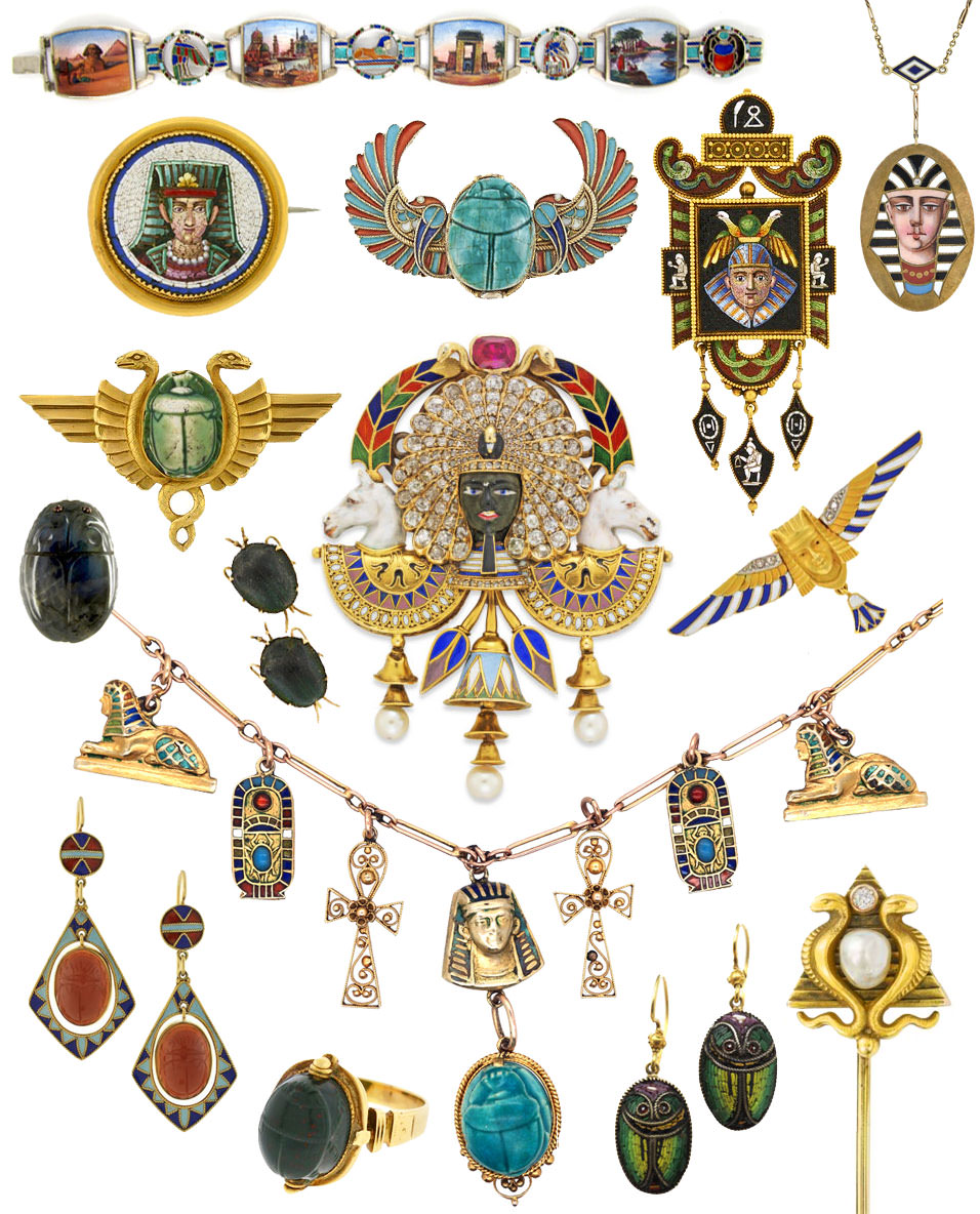 Egyptian Revival jewellery