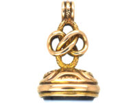 Victorian 18ct Gold Seal with Cockerel Intaglio