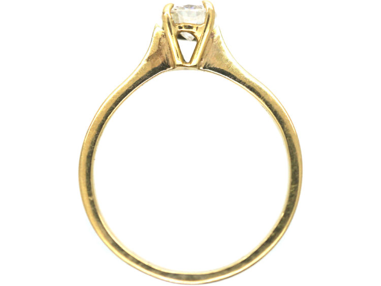 18ct Gold Diamond Soltaire Ring