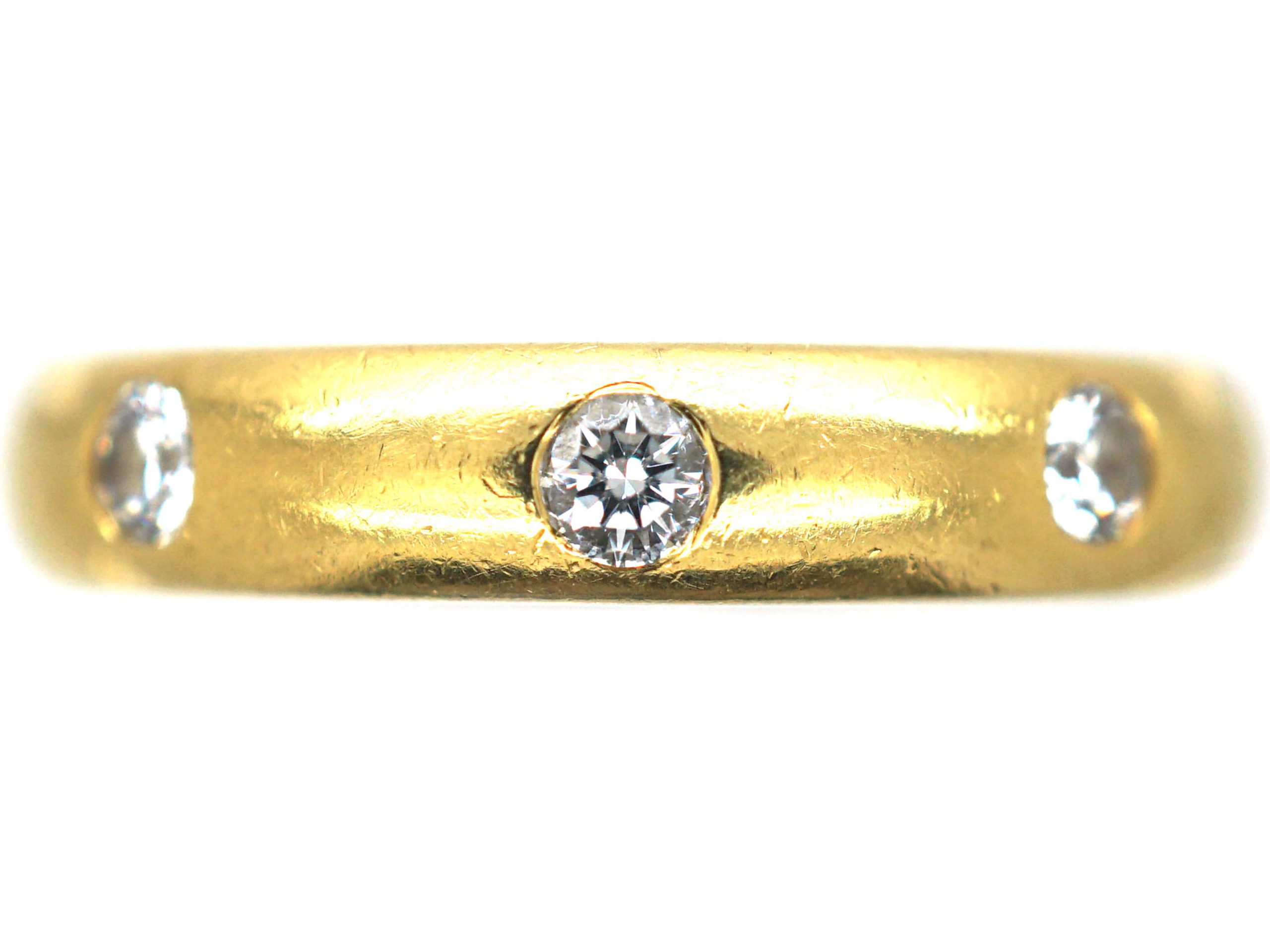 18ct Gold & Diamond Ring (196P) | The Antique Jewellery Company