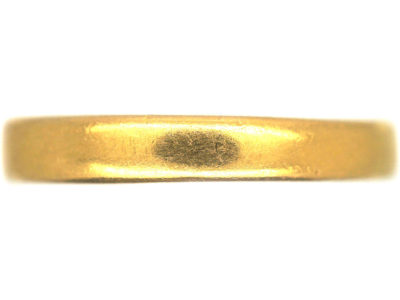 Edwardian 22ct Gold Wedding Ring