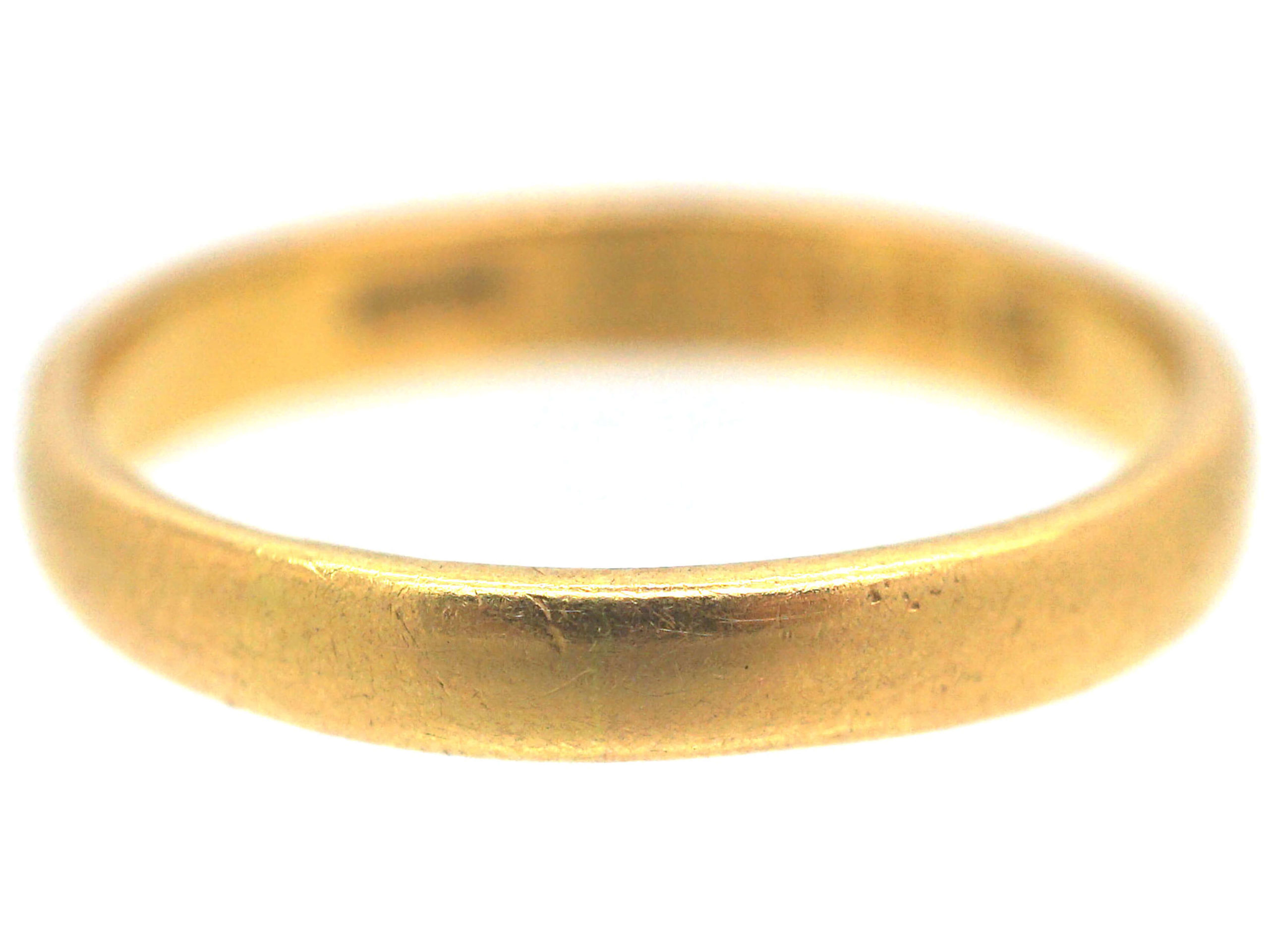 Edwardian 22ct Gold Wedding Ring (707N) | The Antique Jewellery Company