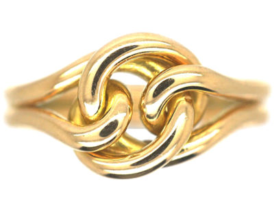 Late Victorian 18ct Gold Lover’s Knot Ring