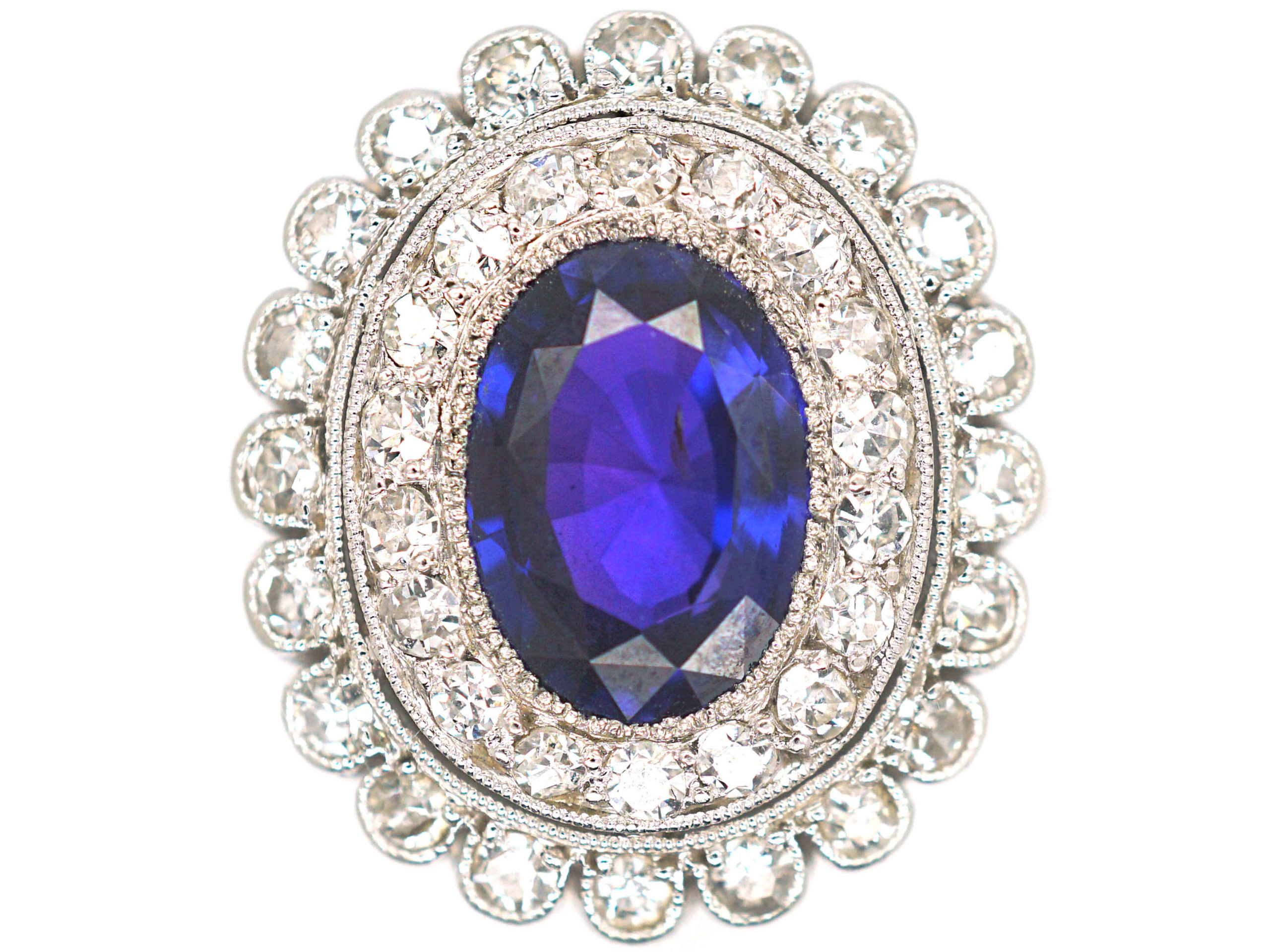 9K gold synthetic colour-change sapphire ring. – Tyrone Sarkis Antiques