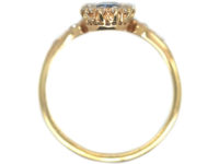 18ct Gold Sapphire & Diamond Figure of Eight Ring