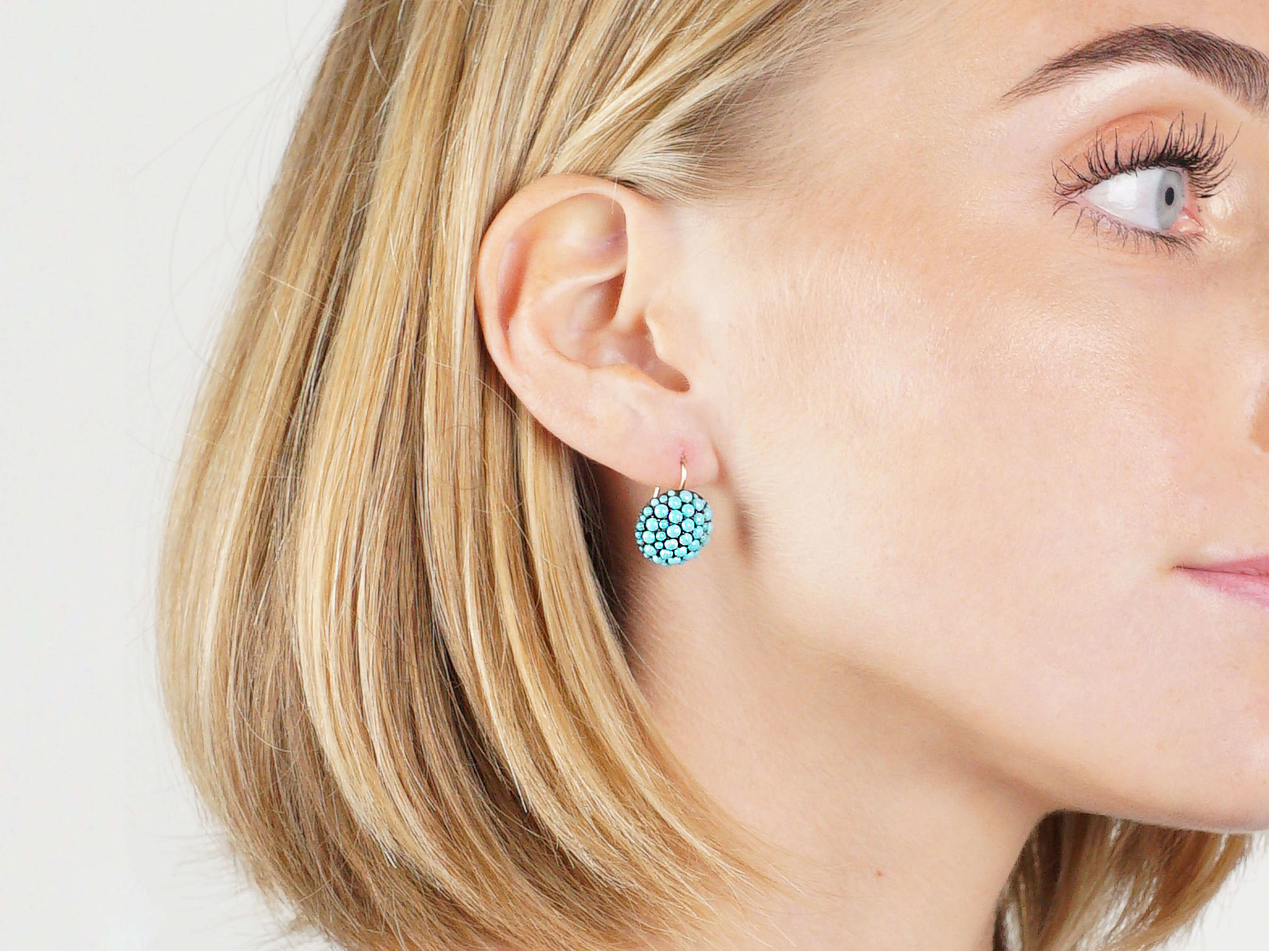 Turquoise earrings near on sale me