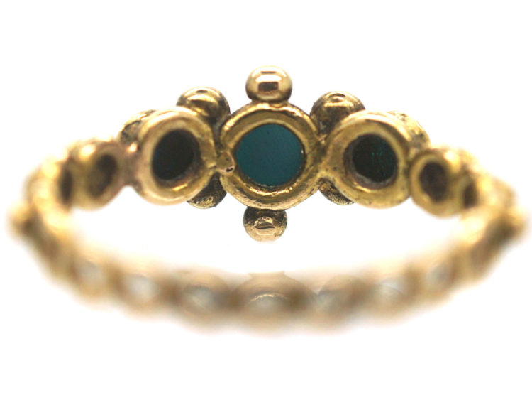 Early Victorian 18ct Gold & Turquoise 