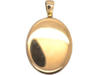 Victorian 15ct Gold Locket set with Opals & Rose Diamonds