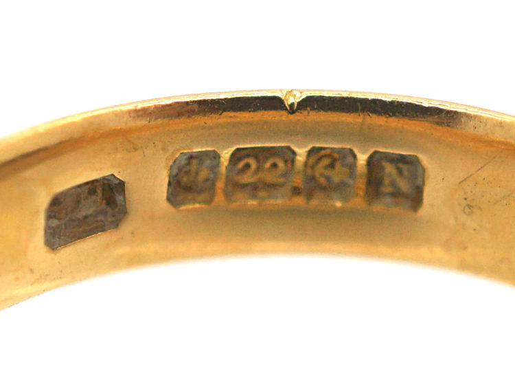 22ct Gold Wedding Ring made in 1937