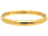 22ct Gold Wedding Ring made in 1935