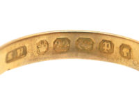 Victorian 22ct Gold Wedding Ring made in 1889