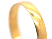 Victorian 22ct Gold Wedding Ring made in 1889