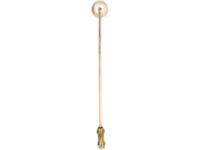 9ct Gold Large Cultured Pearl Tie Pin