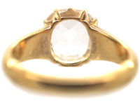 Victorian 18ct Gold & Rock Crystal Ring