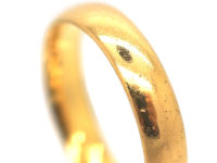 22ct Gold Wedding Ring made in 1926