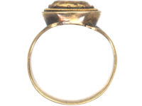 Georgian 15ct Gold Ring set with a Topaz
