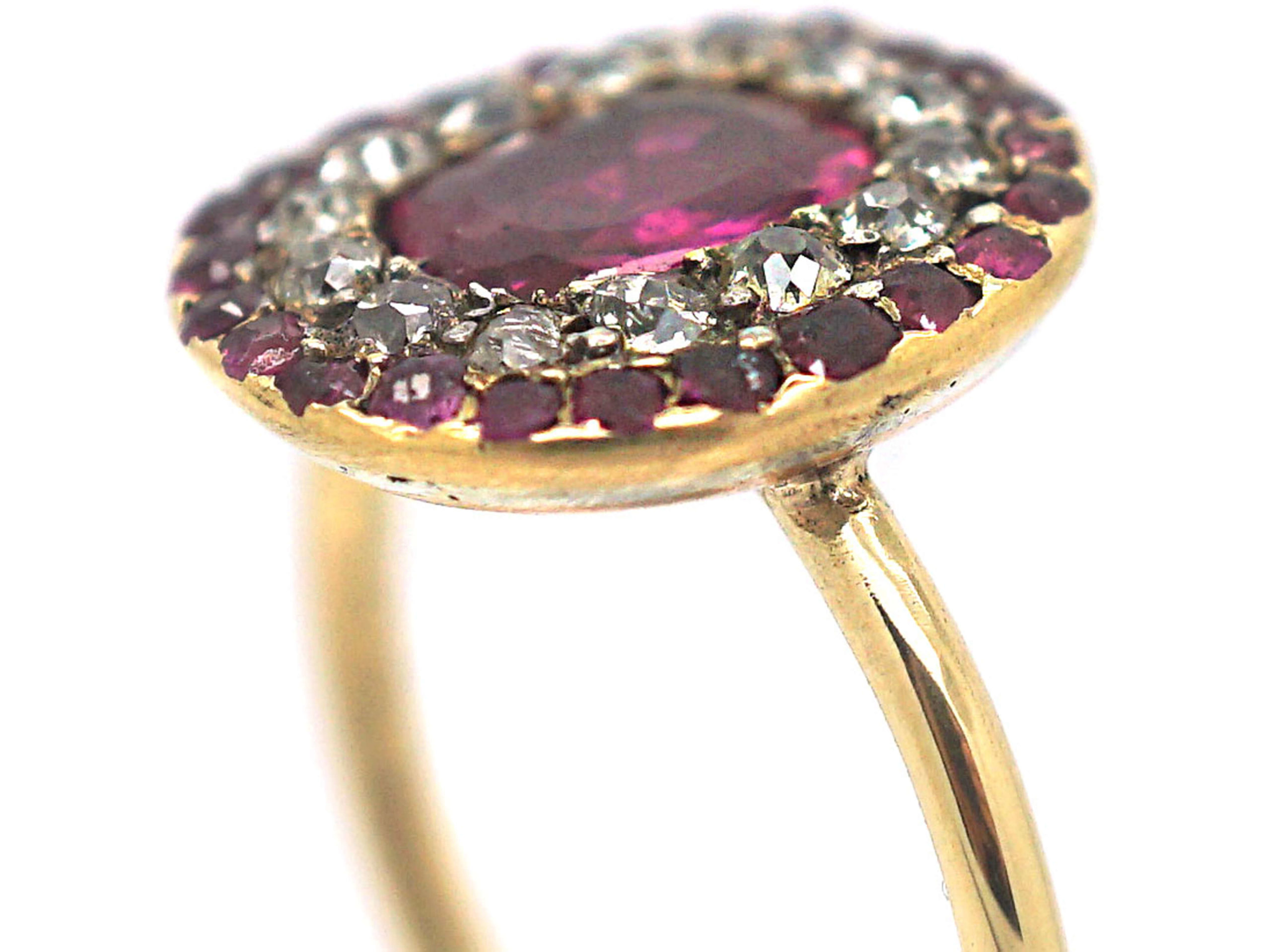 Georgian on sale ruby ring