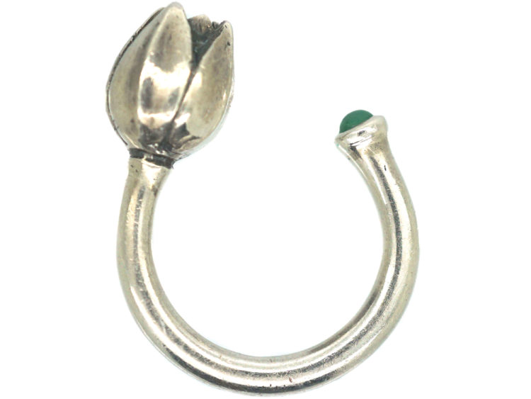 Silver Tulip Ring