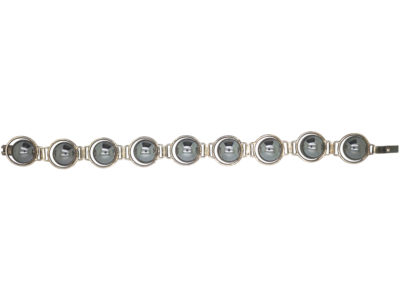 Silver & Haematite Bracelet