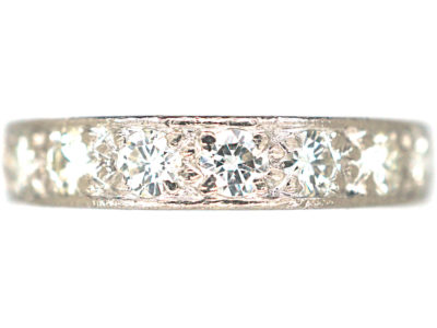 Art Deco Diamond Eternity Ring