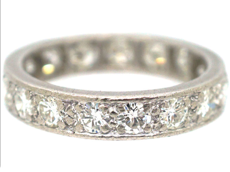 Art Deco Diamond Eternity Ring
