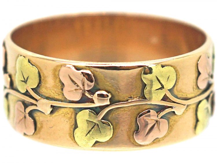 18ct Three Colour Gold Ring by Deakin & Frances