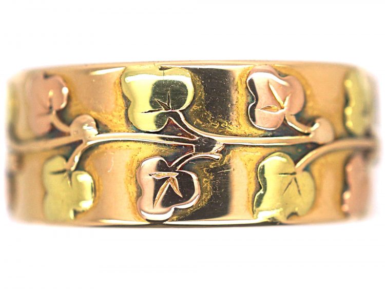 18ct Three Colour Gold Ring by Deakin & Frances