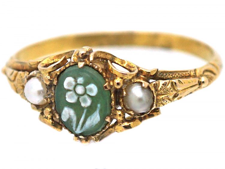 Regency 15ct Gold  Forget Me Not Ring