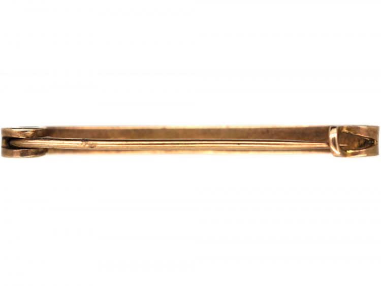 Edwardian 9ct Gold Stock Pin