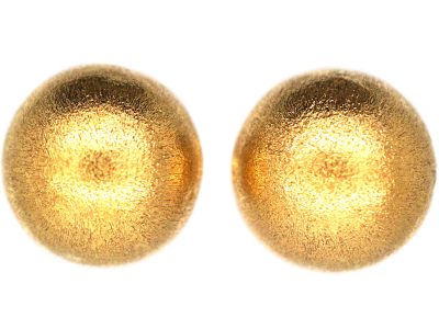 15ct Gold Ball Earrings