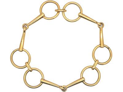 French 18ct Gold Bracelet by Hermes