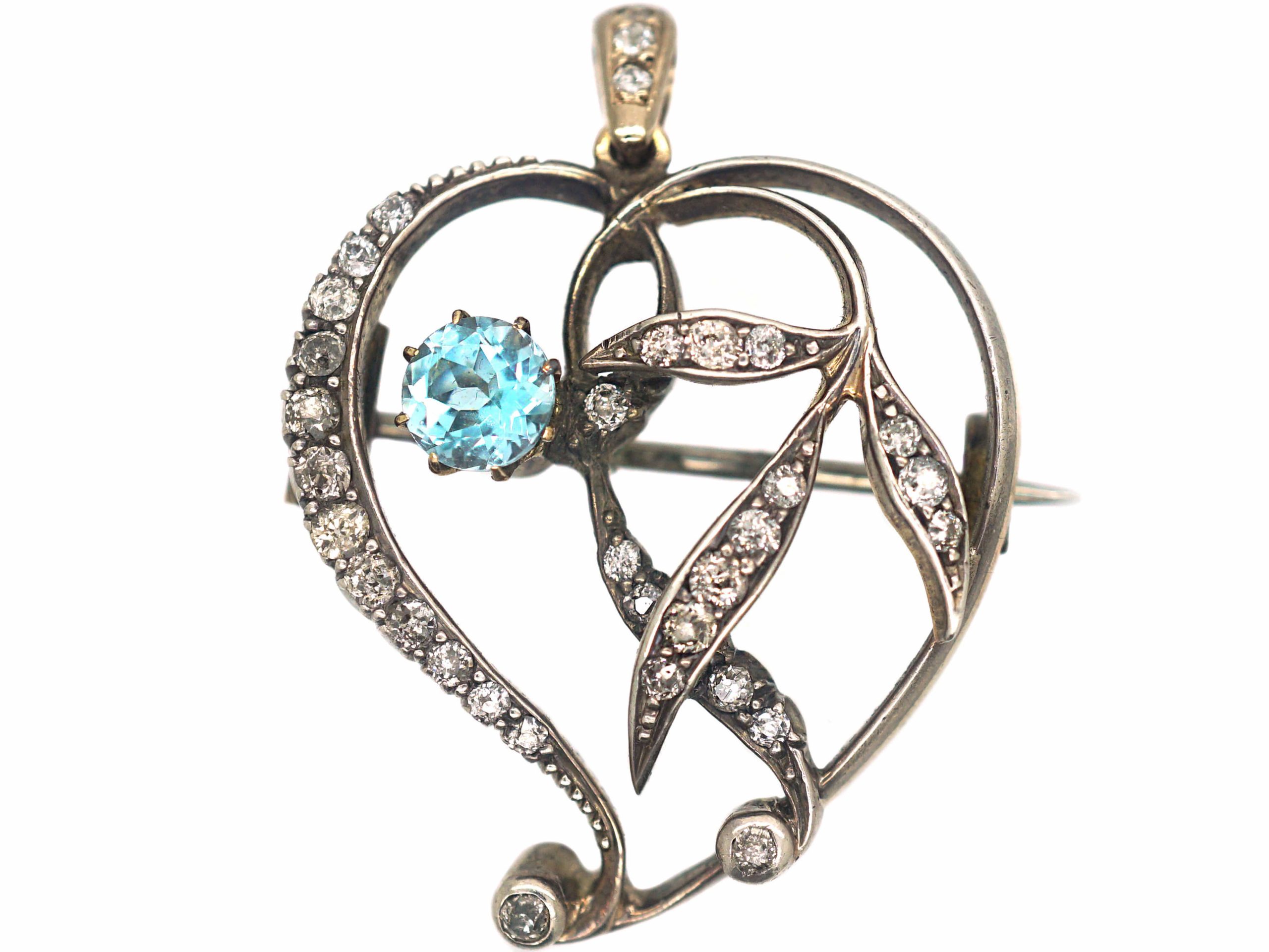 witch's heart pendant