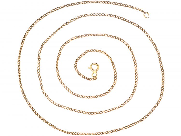 14ct Gold Trace Link Chain
