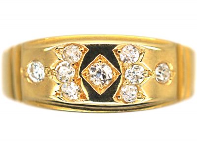 Victorian 18ct Gold & Diamond Ring