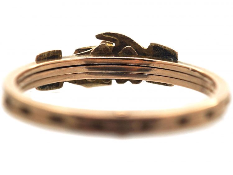 Victorian 15ct Gold Fede Ring