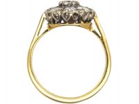 18ct Gold & Diamond Cluster Ring