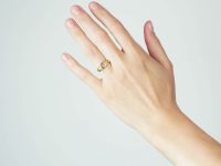 Edwardian 18ct Gold & Diamond Gypsy Ring