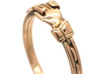 Victorian 15ct Gold Fede Ring
