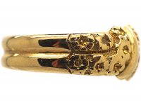 Edwardian 18ct Gold Keeper Ring