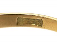 Edwardian 18ct Gold, Sapphire & Diamond Five Stone Ring