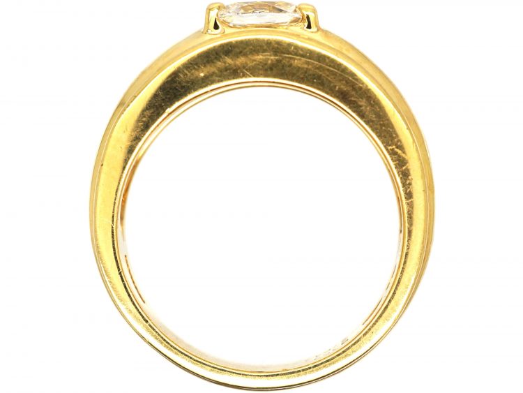 18ct Gold Ring set with a Diamond by Boucheron
