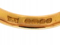 22ct Gold Wedding Band Assayed in 1938