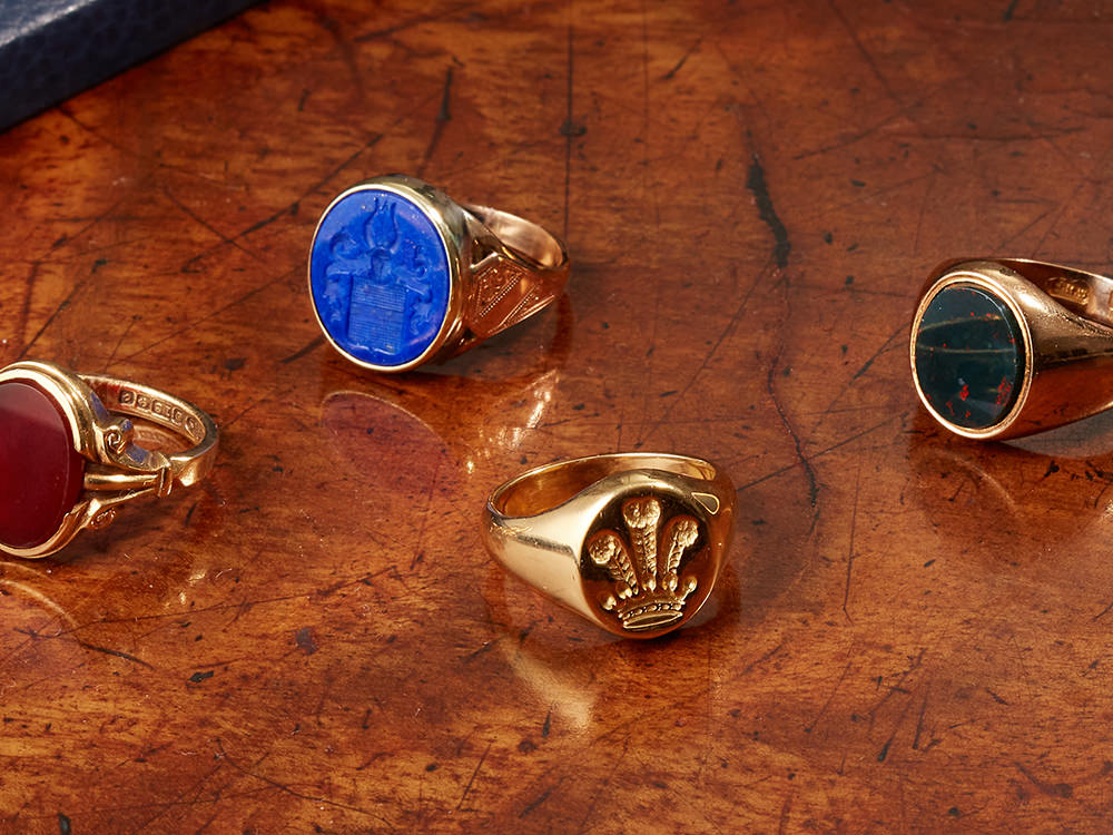 Signet Rings | The Antique Jewellery Company