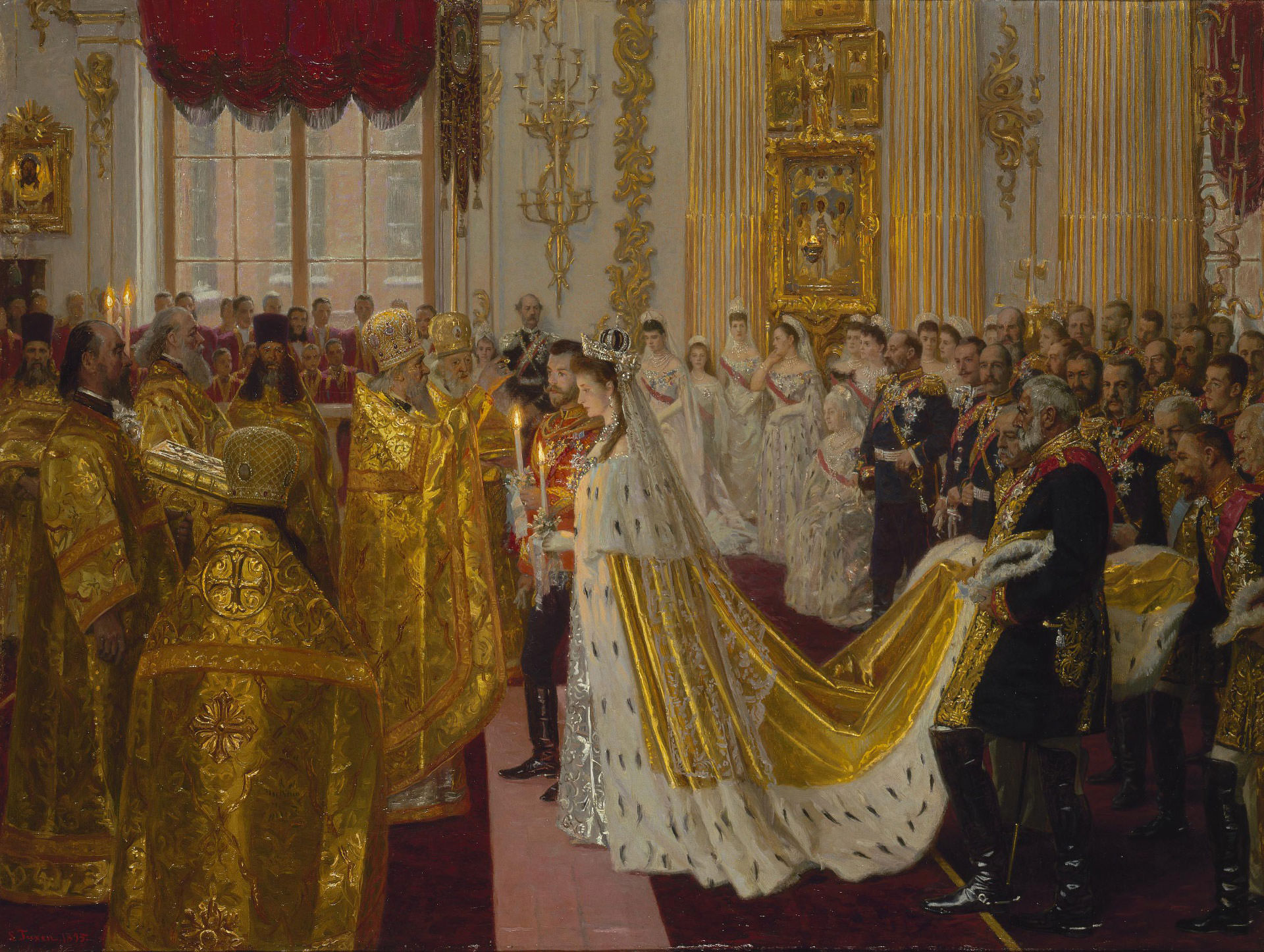 The Marriage of Nicholas II, Tsar of Russia, 26th November 1894