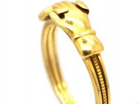 Victorian 18ct Gold Fede Ring