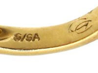 18ct Gold Ring of an Elephant by Carrera Y Carrera