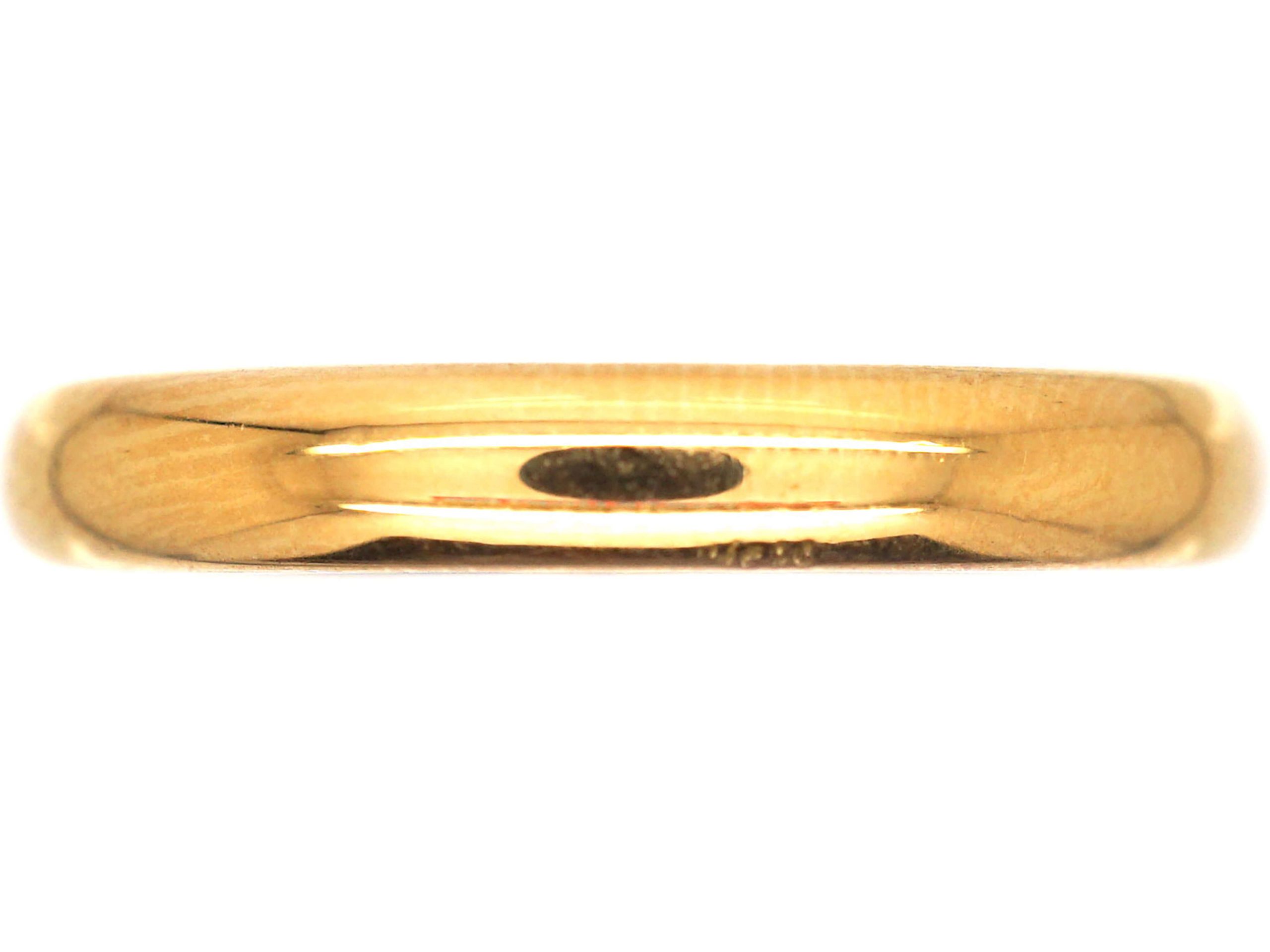 22ct Gold Wedding Ring Assayed in 1951 (49S) | The Antique