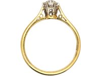 18ct Gold, Diamond Solitaire Ring
